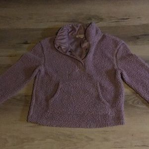Girls fuzzy sweater